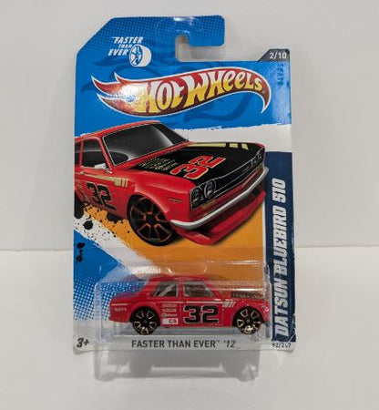 2012 Hot Wheels Faster Than Ever Datsun Bluebird 510