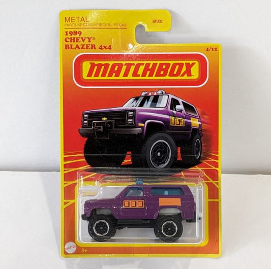 2021 Matchbox Retro Series 1989 Chevy Blazer