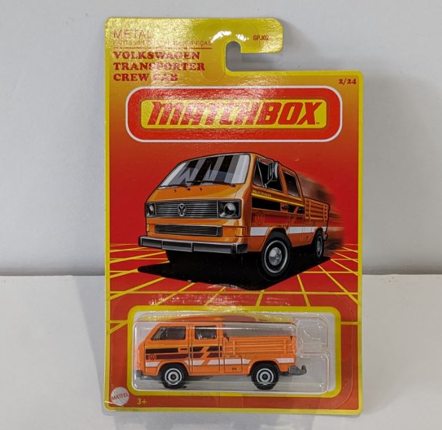 2021 Matchbox Retro Series Volkswagen Transporter Crew Cab