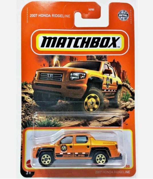 2022 Matchbox 2007 Honda Ridgeline