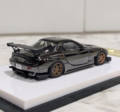 My Model Collect RE Amemiya Mazda RX7 FD3S Chrome Grey