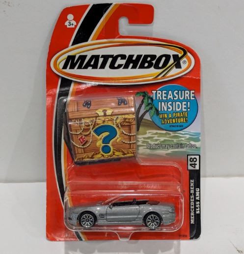 2006 Matchbox Treasure Inside Series Mercedes Benz SL55 AMG