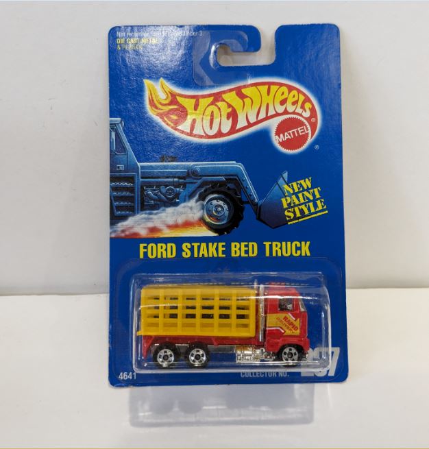 1992 Hot Wheels Ford Stake Bed Truck