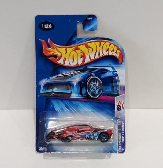 2004 Hot Wheels Star Spangled Series Purple Passion