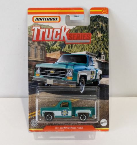 2021 Matchbox Truck Series 1975 Chevy Silverado Stepside