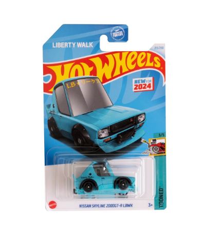 Hot Wheels Tooned Nissan Skyline 2000GT-R LBWK