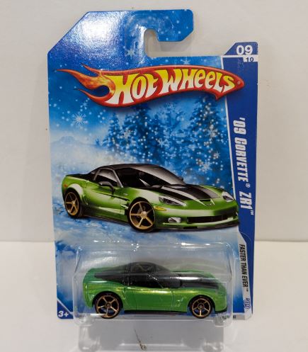 2010 Hot Wheels Faster Than Ever 09 Corvette ZR1