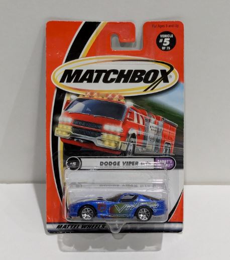 2000 Matchbox Daddy's Dreams Series Dodge Viper GTS